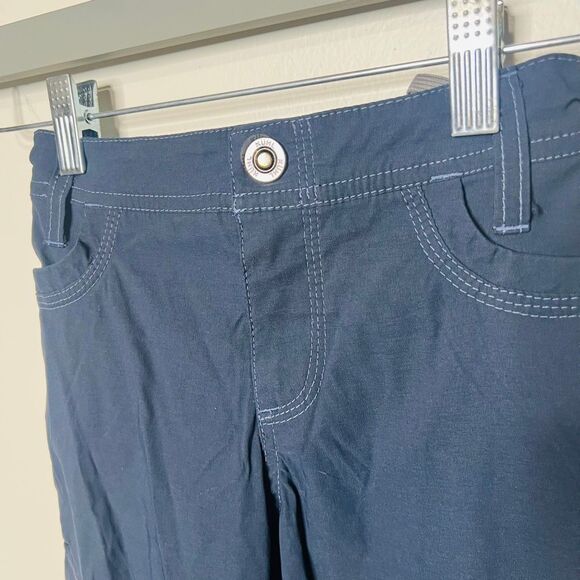 Kuhl Navy Blue Boys Pants Sz 12 Adjustable Waist Nylon Elastane - Picture 2 of 11